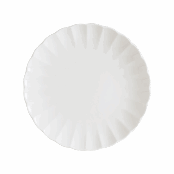 Assiettes Coquillage 27 cm - Élégance Minérale