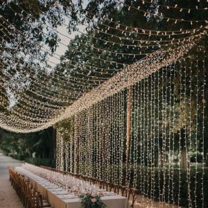 Guirlandes LED 400 - Blanc chaud 8 m