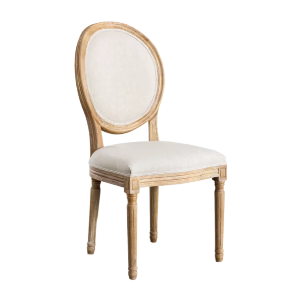 Chaise Médaillon – Style Louis XVI