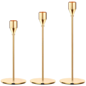 Chandeliers dorés - Lot de 3