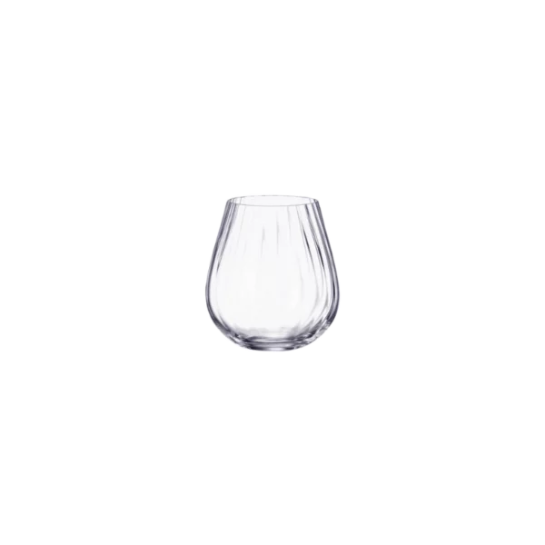 Verre gobelet Line – Élégance Striée