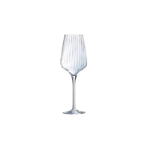 Verre à vin Line – Élégance Striée