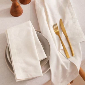 Serviettes blanche